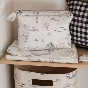 Pehr Life Aquatic Diaper Changing Pad